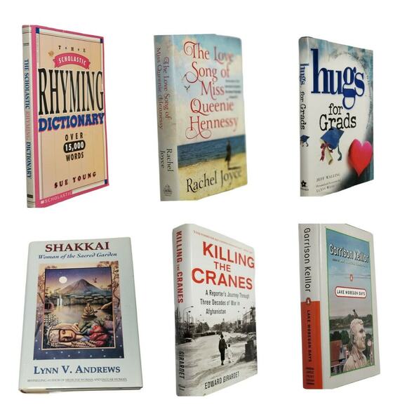 Lot of 6 Contemporary Popular Author Books - Picture 1 of 7